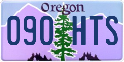 OR license plate 090HTS