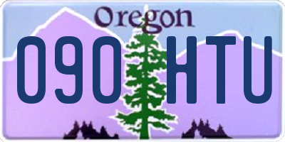 OR license plate 090HTU