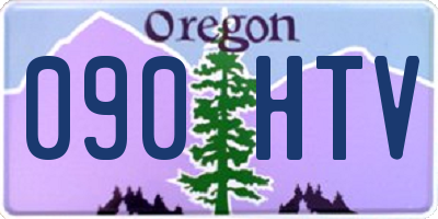 OR license plate 090HTV