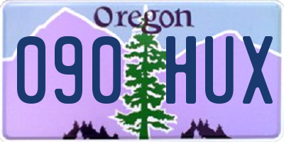 OR license plate 090HUX