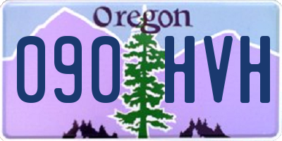 OR license plate 090HVH