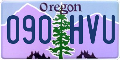 OR license plate 090HVU