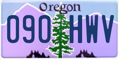 OR license plate 090HWV