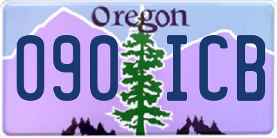 OR license plate 090ICB