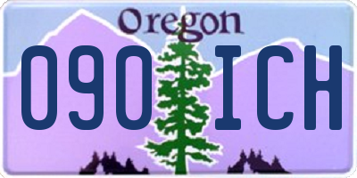 OR license plate 090ICH