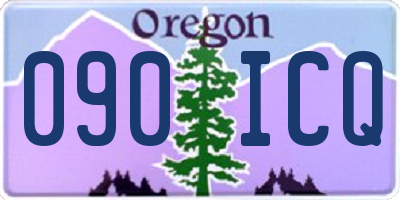 OR license plate 090ICQ