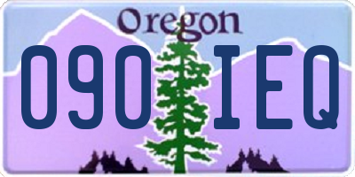 OR license plate 090IEQ