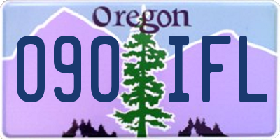 OR license plate 090IFL