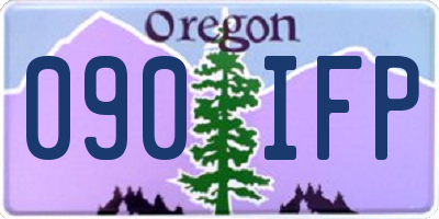 OR license plate 090IFP