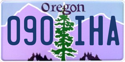 OR license plate 090IHA