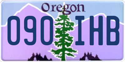 OR license plate 090IHB