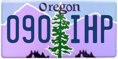 OR license plate 090IHP