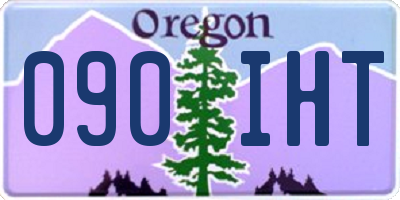 OR license plate 090IHT