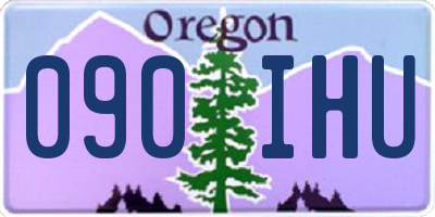 OR license plate 090IHU