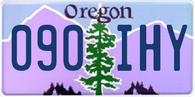OR license plate 090IHY
