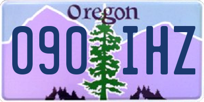 OR license plate 090IHZ