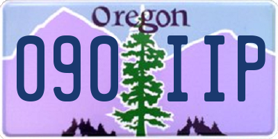 OR license plate 090IIP