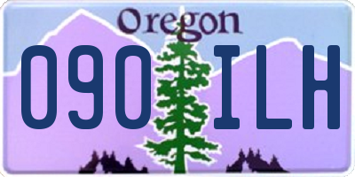 OR license plate 090ILH