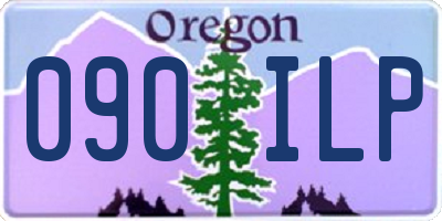 OR license plate 090ILP