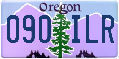 OR license plate 090ILR