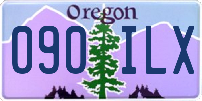 OR license plate 090ILX