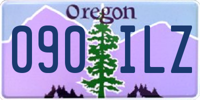 OR license plate 090ILZ
