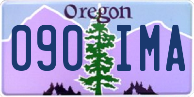OR license plate 090IMA