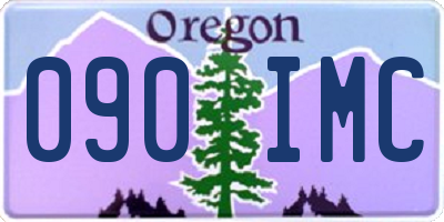 OR license plate 090IMC