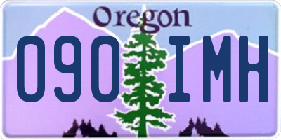 OR license plate 090IMH