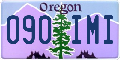 OR license plate 090IMI