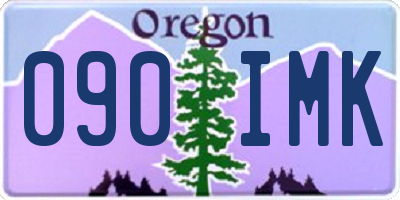 OR license plate 090IMK