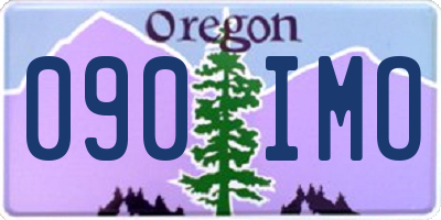 OR license plate 090IMO