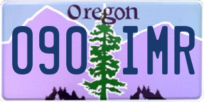 OR license plate 090IMR