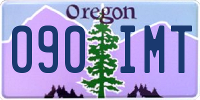 OR license plate 090IMT