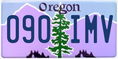OR license plate 090IMV