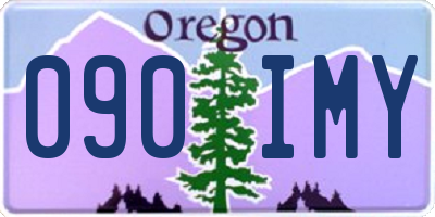 OR license plate 090IMY