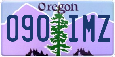OR license plate 090IMZ