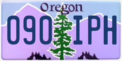 OR license plate 090IPH
