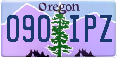 OR license plate 090IPZ