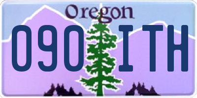 OR license plate 090ITH