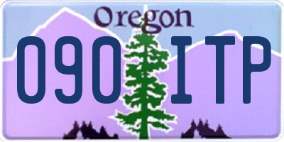 OR license plate 090ITP