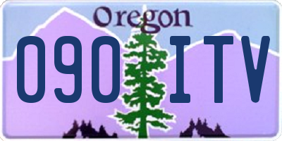OR license plate 090ITV