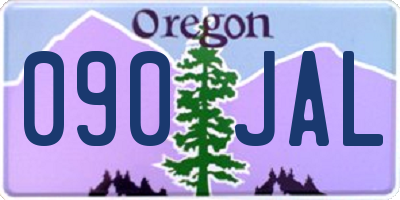 OR license plate 090JAL