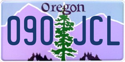 OR license plate 090JCL