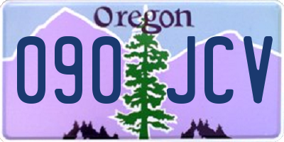 OR license plate 090JCV