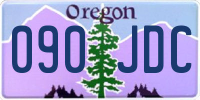 OR license plate 090JDC