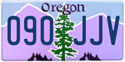 OR license plate 090JJV