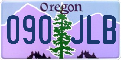 OR license plate 090JLB