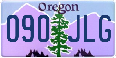 OR license plate 090JLG