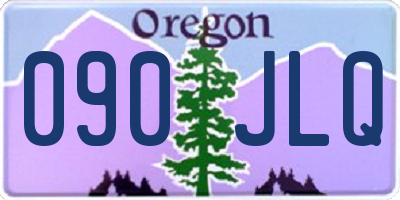 OR license plate 090JLQ